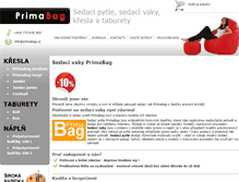 Tablet Screenshot of primabag.cz